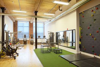 Onsite Fitness Center at Riverwalk Apartments, Lawrence, Massachusetts 01843